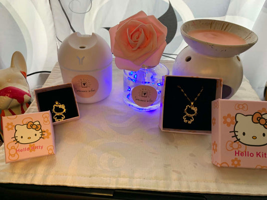 Collier "Hello Kitty" (acier inoxydable)