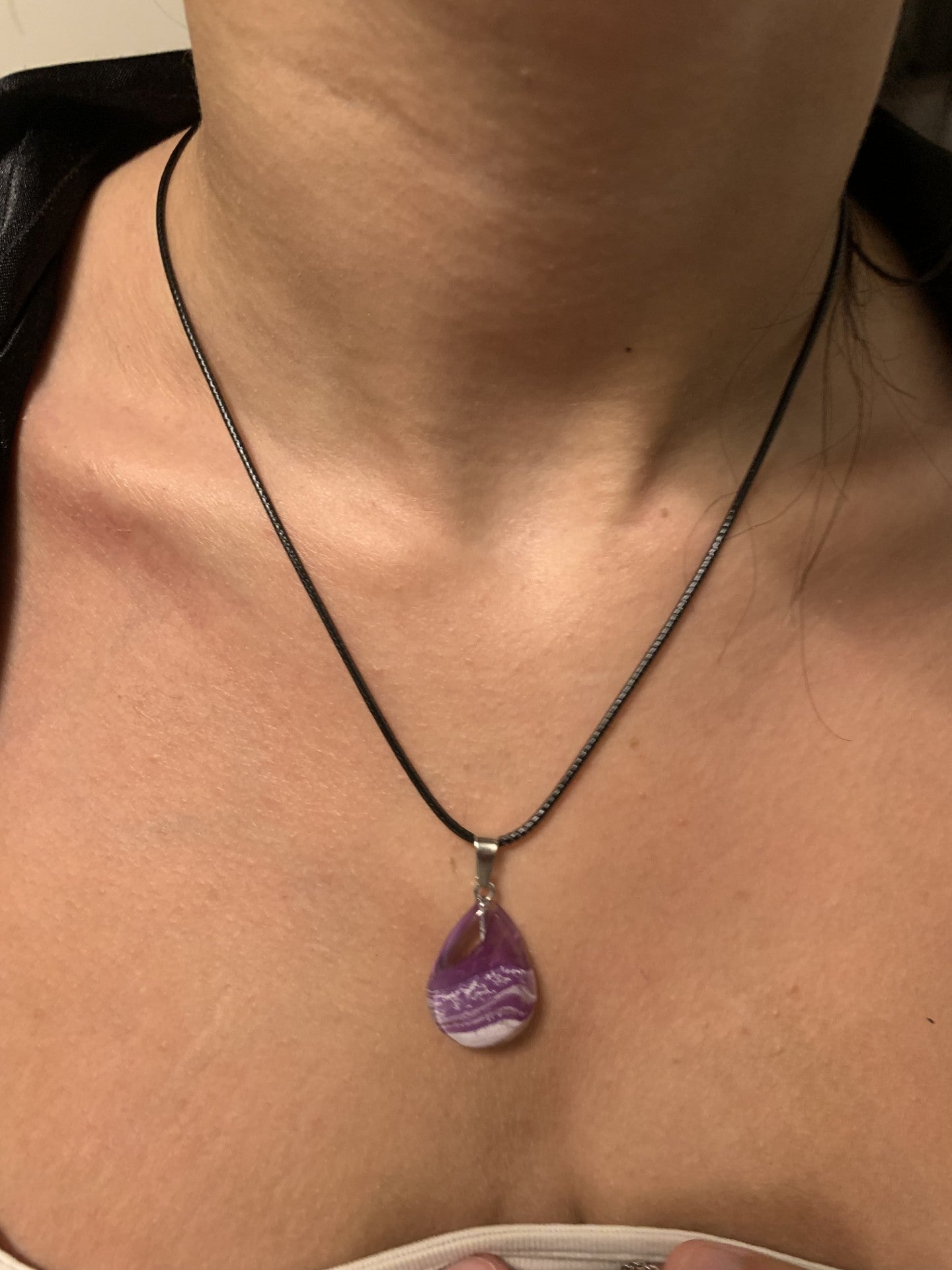 Collier en cristal naturel – Souvenir Infini (Cristal naturel)